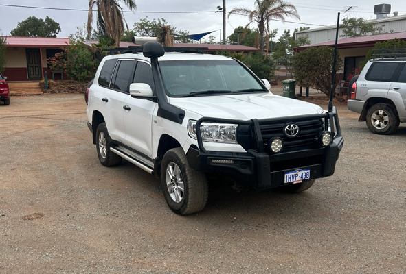 Toyota Prado for hire in Meekatharra, Western Australia 2.